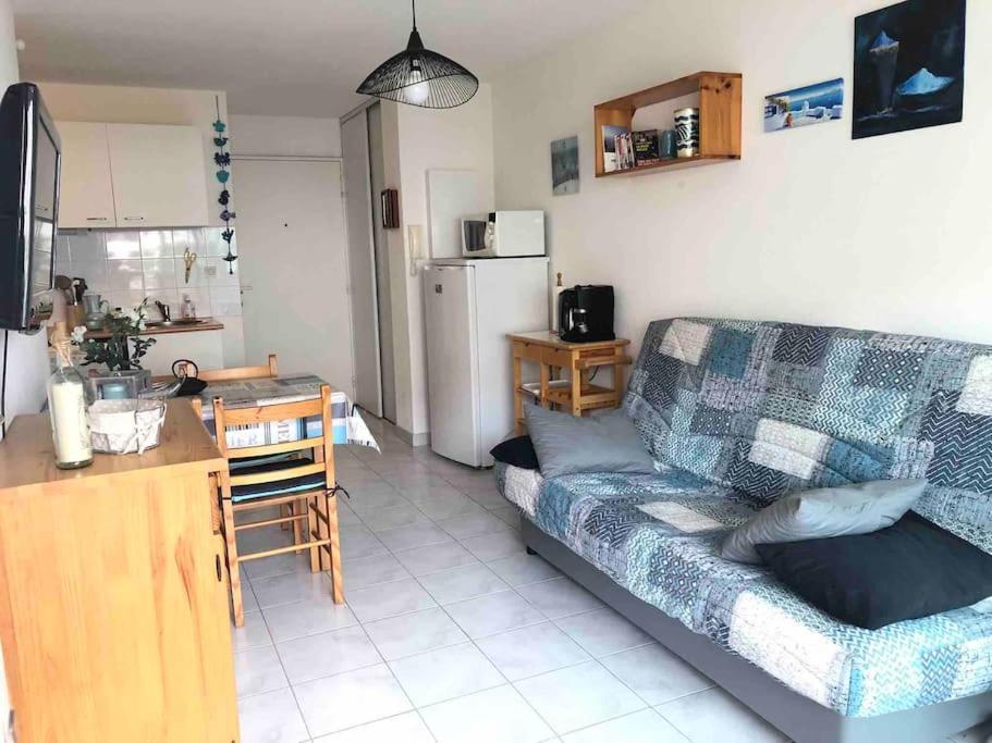 Coquet T2, Quartier Des Quilles, Climatise, 300M Des Plages Sète Exterior foto